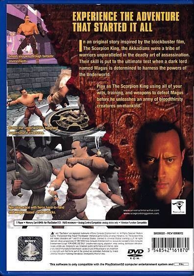 The Scorpion King Rise of the Akkadian - PS2 (B Grade) (Genbrug)